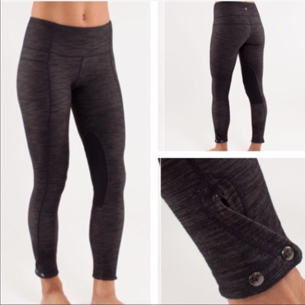 Lululemon snap ankle leggings
